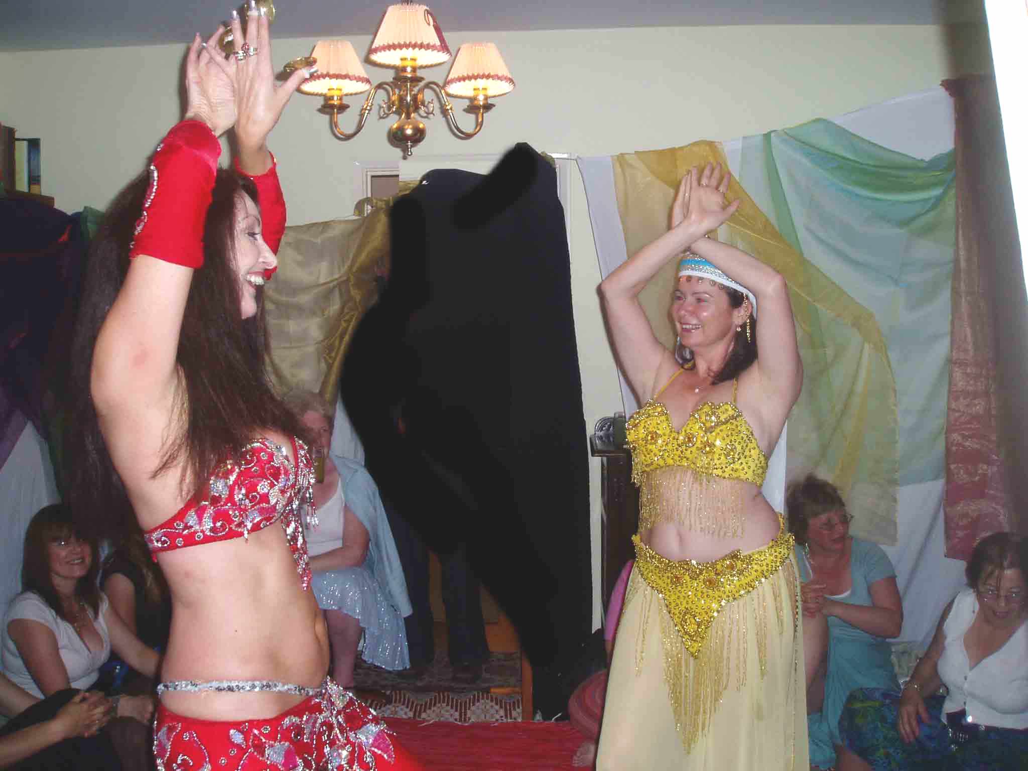 hen party belly dance photo